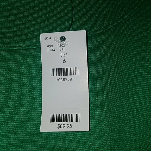 The Limited Green Dress Size 6 - Picture 5 of 6